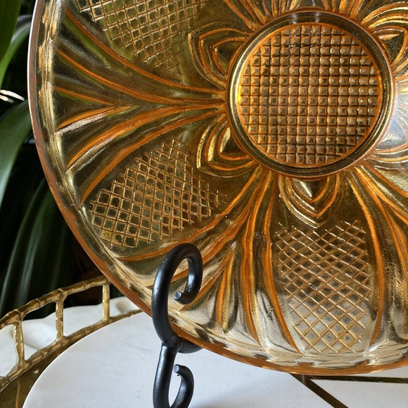 Rare Antique Mike’s Mystery European Cathedral Marigold Carnival Glass Bowl HTF - Picture 7 of 10